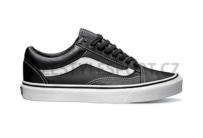 Boty Vans pánské OLD SCHOOL - Aged Leather Black SP13