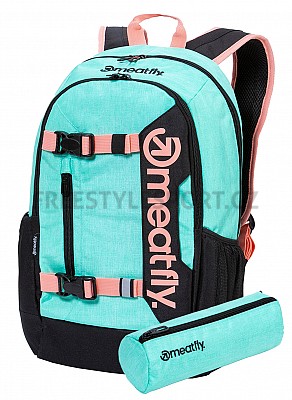 Meatfly Batoh BASEJUMPER MINT HEATHER 22L