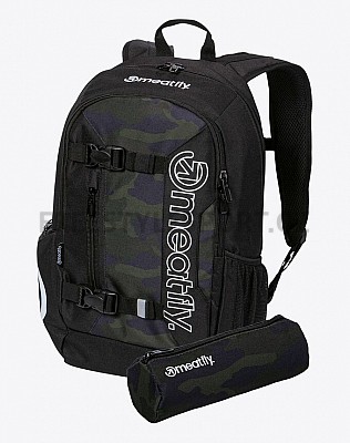 Meatfly Batoh BASEJUMPER RAMPAGE CAMO/BLACK 22