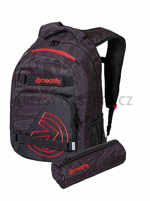 Meatfly Batoh EXILE MORPH BLACK 24L