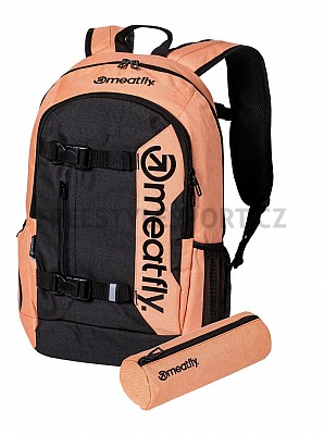 Meatfly Batoh BASEJUMPER PEACH/CHARCOAL 22L