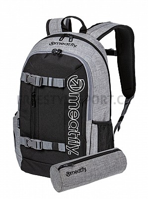 Meatfly Batoh BASEJUMPER CHARCOAL HEATHER/GREY HEATHER 22L