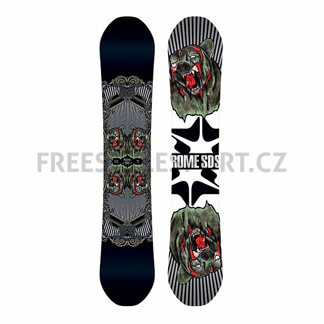 Snowboard pánský ROME MOD X 13/14 BLACK | Snowboard, skate a in