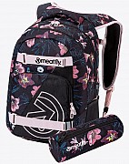 Meatfly Batoh EXILE HIBISCUS BLACK 24L