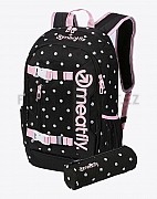 Meatfly Batoh BASEJUMPER RAMPAGE BLACK DOTS 22L