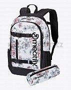 Meatfly Batoh BASEJUMPER MORPH BLOSSOM WHITE 22L