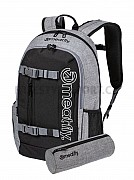 Meatfly Batoh BASEJUMPER GREY HEATHER/BLACK 22L