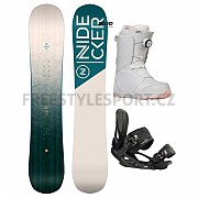 Snowboard set NIDECKER ELLE vázání HEAD boty GRAVITY AURA 23/24