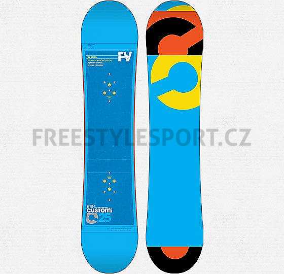 Snowboard Burton Custom Smalls Blue 12 13 Blue Snowboard skate