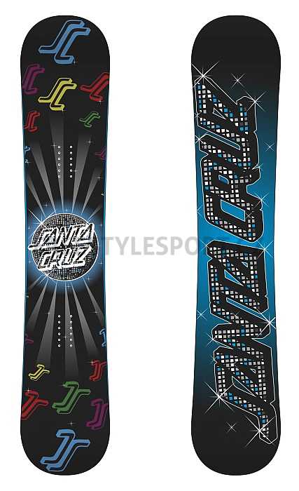 Snowboard SANTA CRUZ Disco 11 12 BLUE Snowboard skate a in line