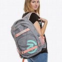 Meatfly Batoh EXILE PINK/GREY HEATHER 24L