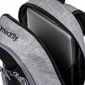 Meatfly Batoh BASEJUMPER GREY HEATHER/BLACK 22L