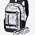 Meatfly Batoh BASEJUMPER MORPH BLOSSOM WHITE 22L